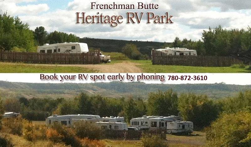 Frenchman Butte Heritage Centre - RV Park